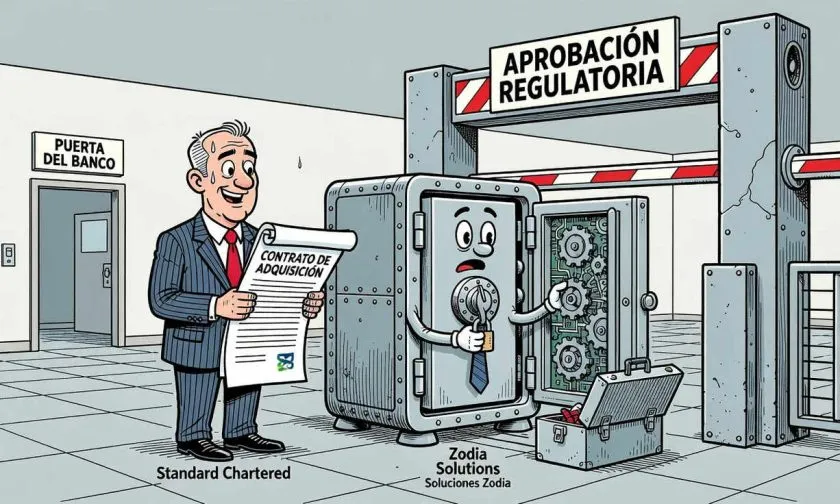 Standard Chartered busca el control total de Zodia Custody con su nueva compra