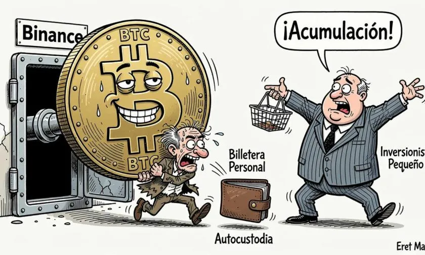 Bitcoin vuelve a las carteras de acumulación mientras caen las reservas de Binance