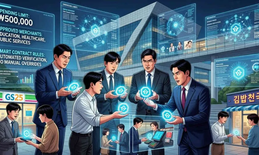 Corea del Sur probará tokens en Blockchain para modernizar el gasto público