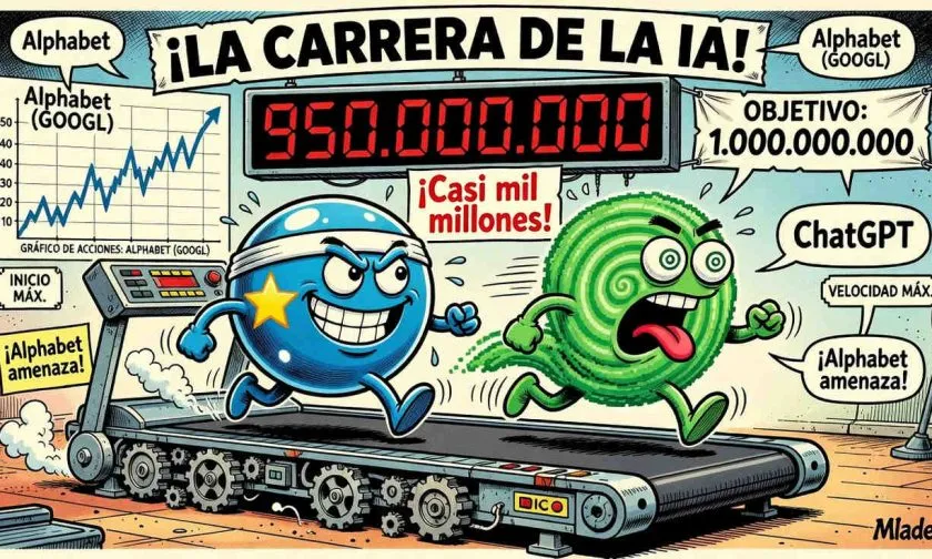 Gemini de Google alcanza 950 millones de usuarios y se acerca al billón