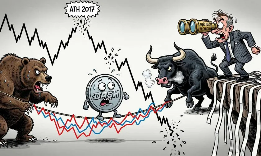 Dash se consolida en USD $34.83 mientras el volumen intradiario supera la media mensual en un 6.5%