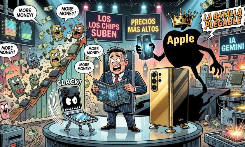Samsung eleva los precios de sus plegables Galaxy Z ante el avance del iPhone plegable