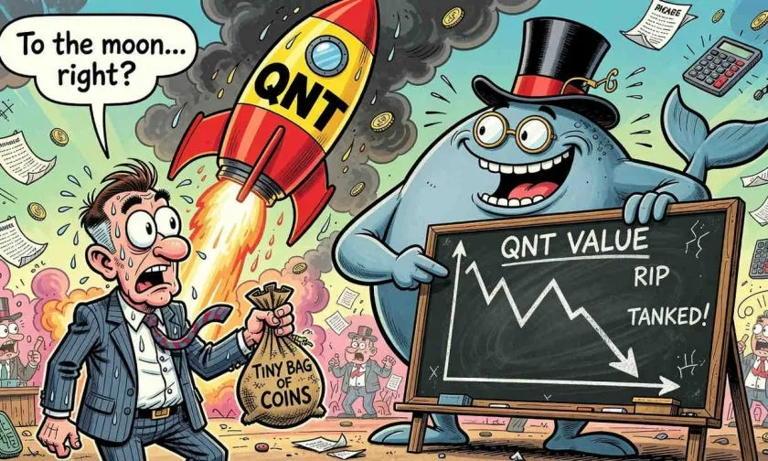 QNT repunta un 3.85% en 24 horas pero el volumen dice otra cosa: ¿señal de alivio o trampa bajista?