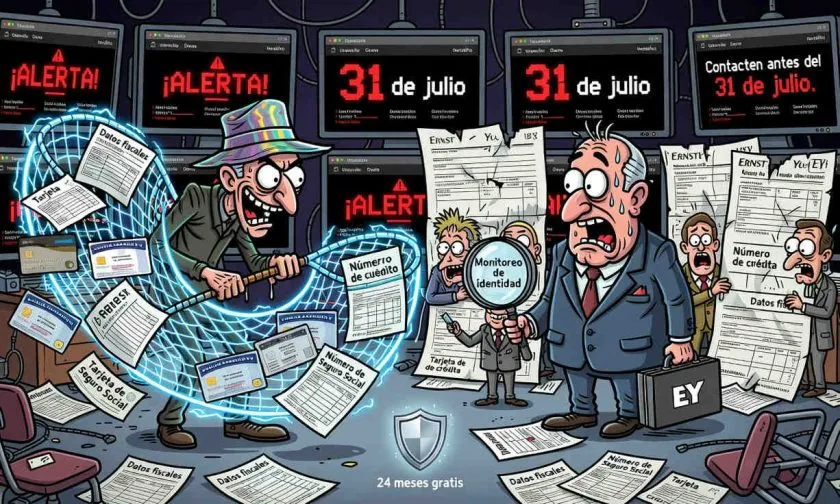 ShinyHunters afirma haber hackeado a Ernst & Young y amenaza con publicar datos fiscales
