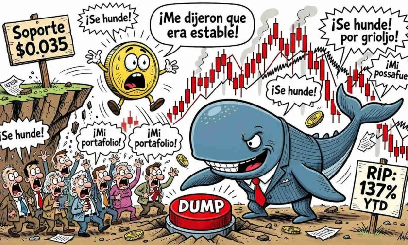 Stable ($STABLE) se desploma un 11 % tras fuerte caída de volumen: ¿oportunidad o riesgo?