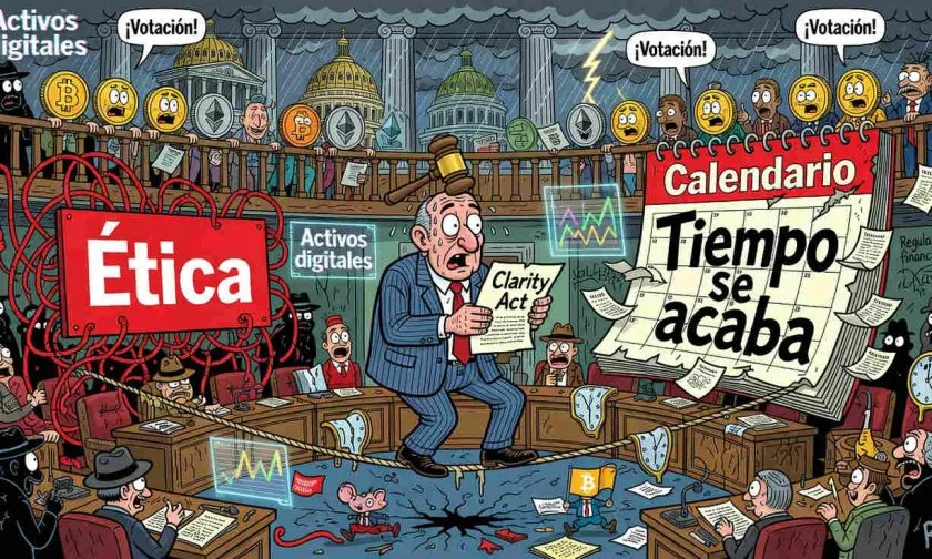 Clarity Act enfrenta obstáculos por disputa ética y un calendario legislativo cada vez más estrecho