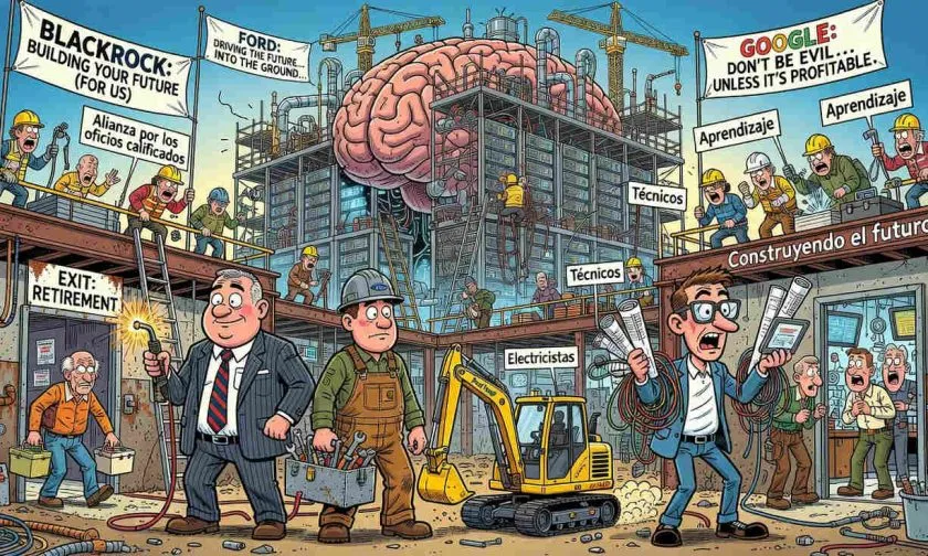 BlackRock, Carhartt, Ford y Google se unen para enfrentar la escasez de trabajadores calificados