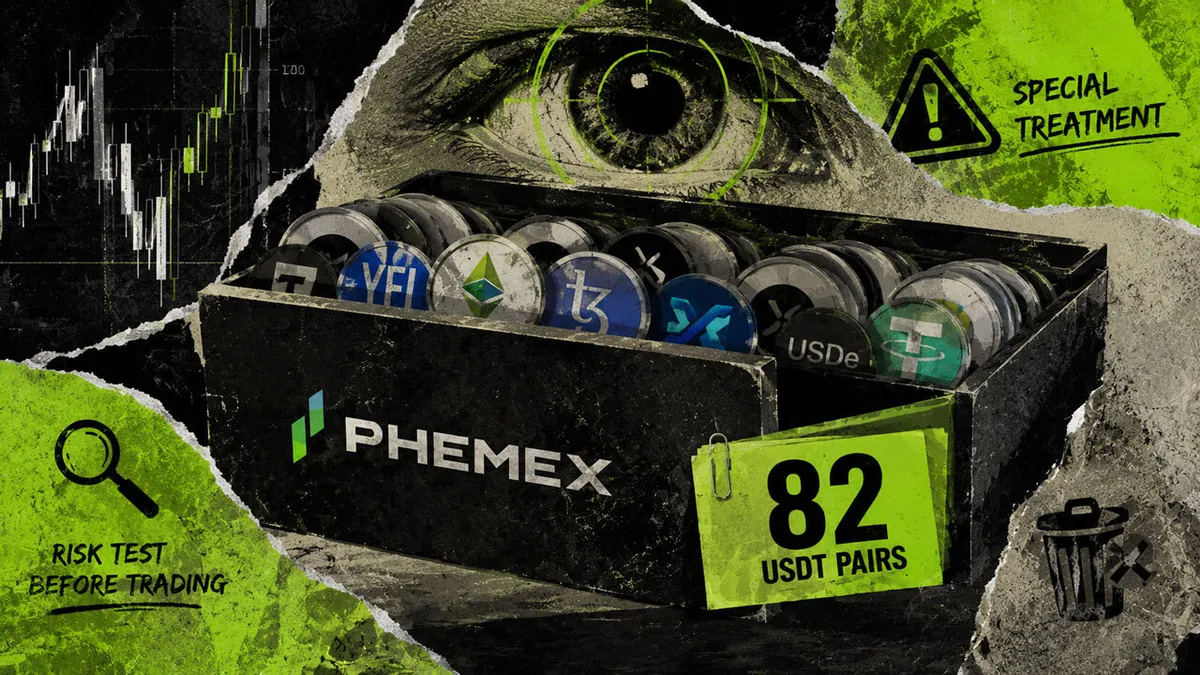 Phemex puts 82 tokens on notice over liquidity and project compliance concerns