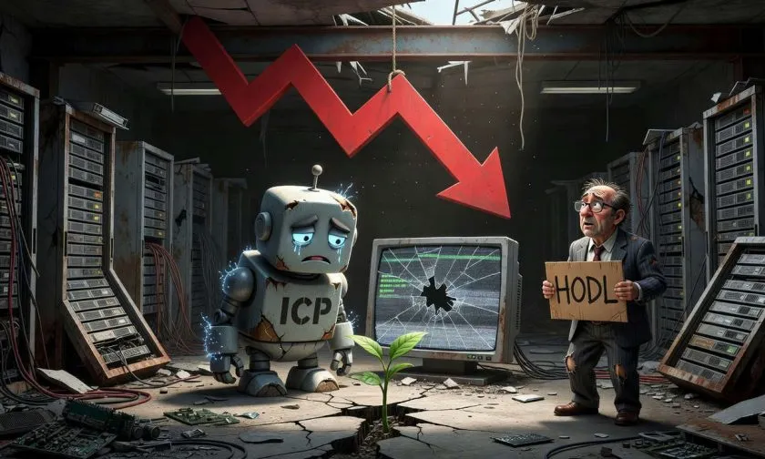 ICP se mantiene en zona de peligro con caída de 99,62% desde su ATH