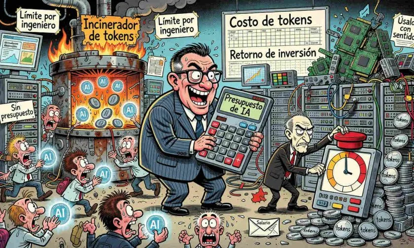Meta evalúa limitar el presupuesto de tokens de IA por ingeniero