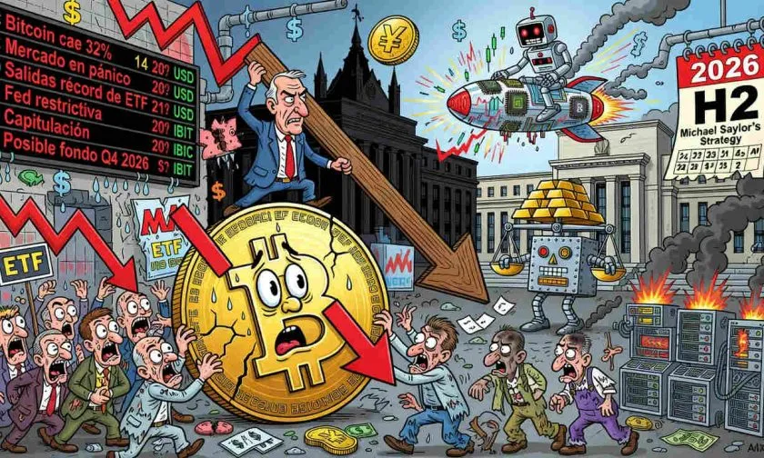 Bitcoin cayó 32% en el primer semestre de 2026 y sus compradores habituales comenzaron a vender