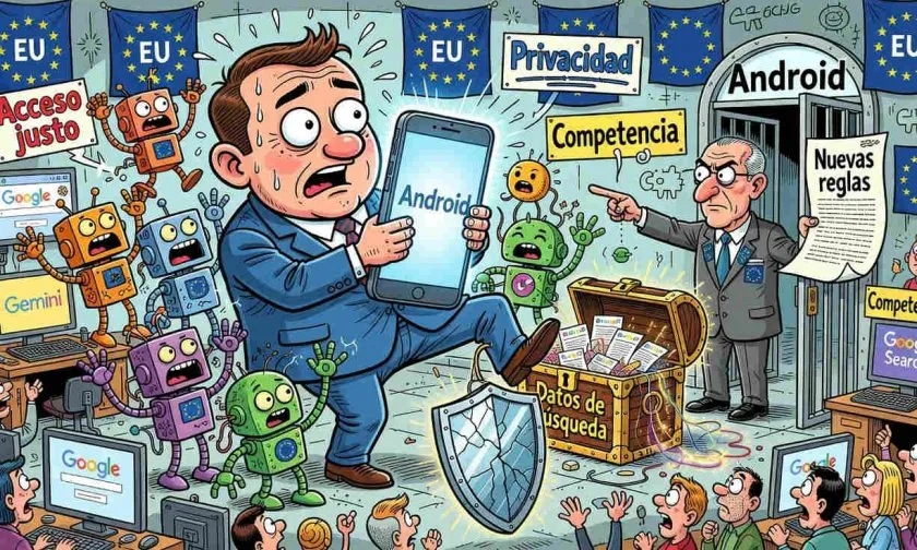 La UE obliga a Google a compartir datos de búsqueda y abrir Android a rivales de IA