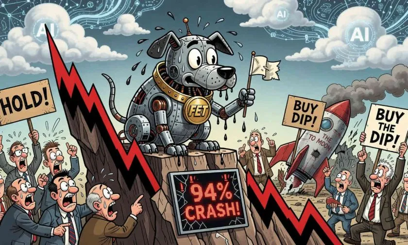 Fetch.ai intenta estabilizarse en USD $0,183 tras un colapso de 94% desde máximos
