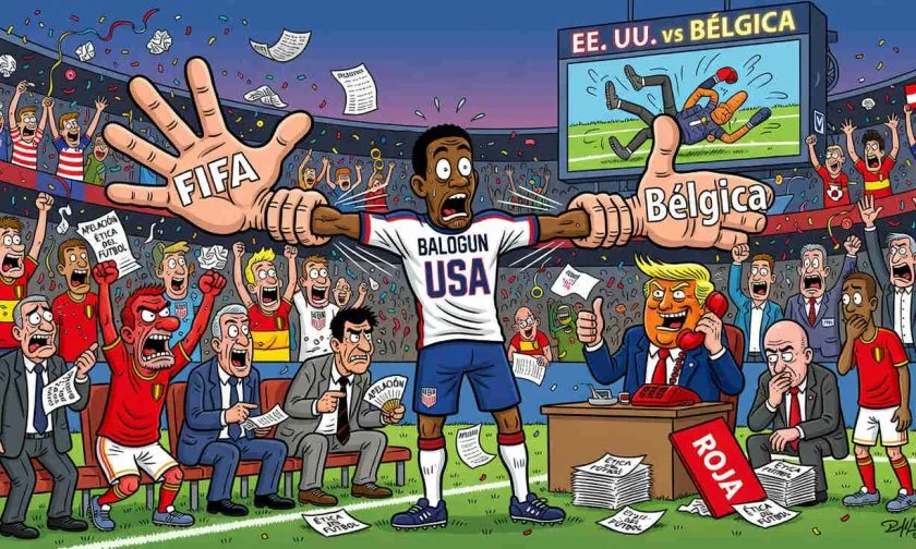 Trump sacude la Copa del Mundo mientras Bélgica busca reimponer sanción a Folarin Balogun