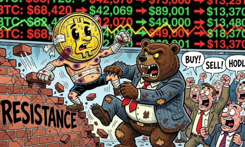 Bitcoin intenta salir del pozo con un repunte del 2,99% este 14 de julio