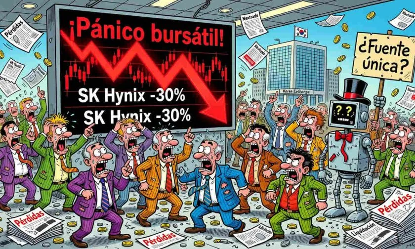 SK Hynix experimenta un desplome del 30% en el premercado de Nextrade