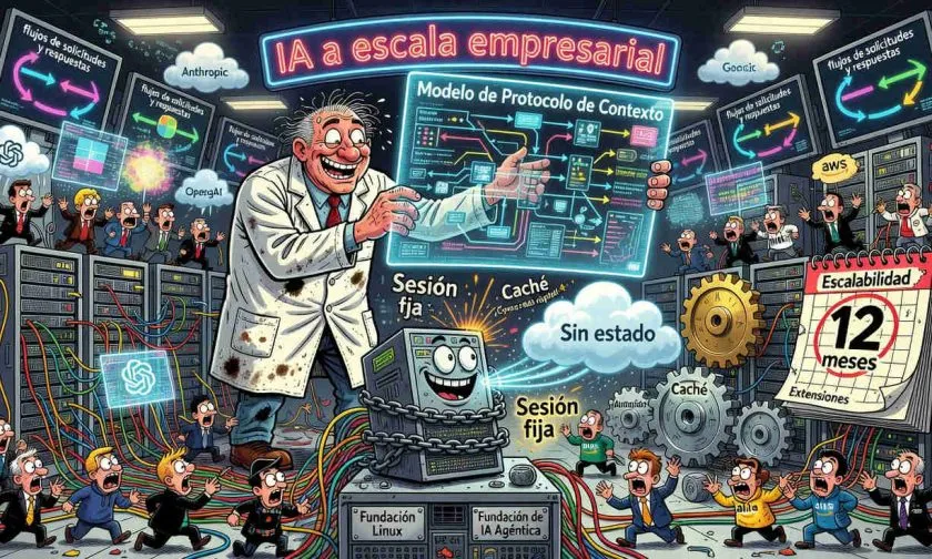 MCP cambia a un núcleo sin estado para conquistar la escala empresarial de la IA