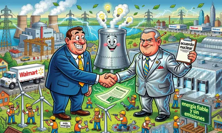 Walmart firma su primer PPA nuclear con Constellation para asegurar energía limpia en Illinois