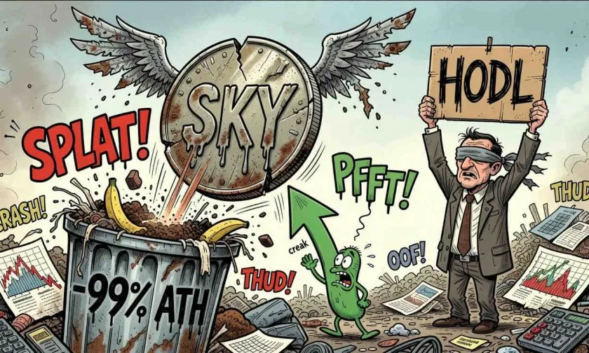 Skycoin (SKY) repunta un 9%: ¿reversión o trampa alcista en el abismo de las microcapitalizaciones?