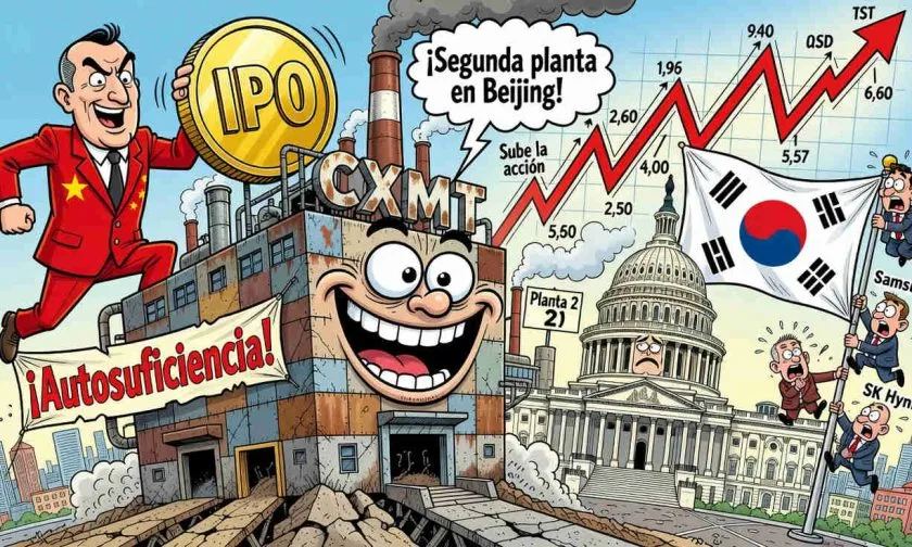 El gigante de la memoria CXMT planea una segunda planta en Beijing tras su exitoso IPO