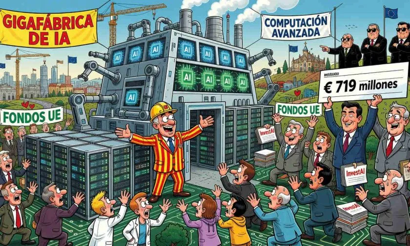 España destina € 719 millones a una gigafábrica de IA y busca apoyo de la Unión Europea