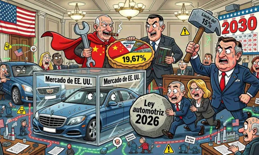 Senado de EE. UU. aprueba ley que podría excluir a Mercedes-Benz por sus vínculos con China