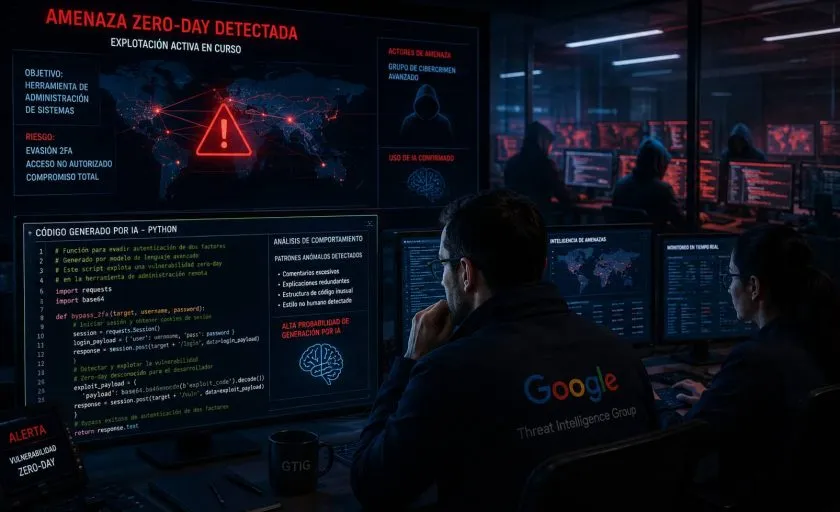 Google detecta primer ciberataque atribuido principalmente al uso de IA