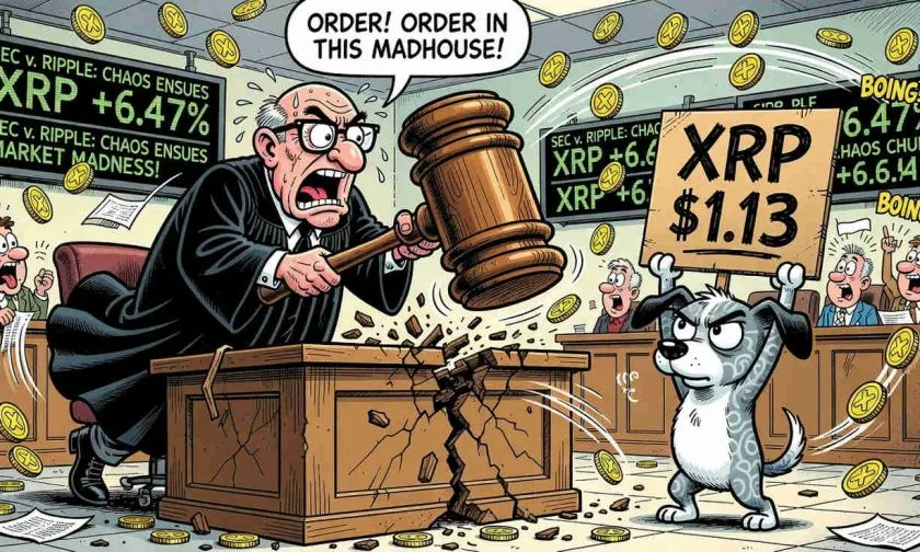 XRP se dispara un 6,47% en medio de rumores sobre el fin del caso Ripple-SEC: ¿nuevo impulso bajista o trampa alcista?