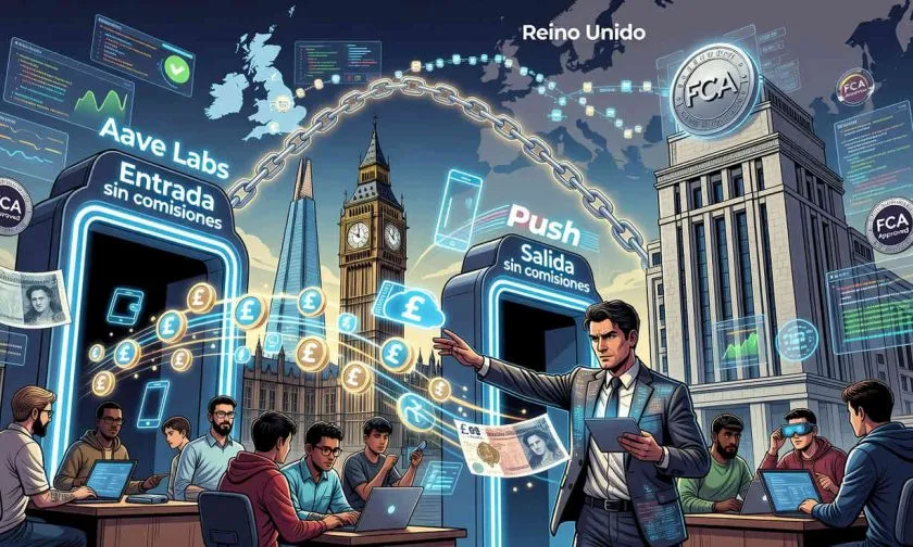 Aave Labs gana aprobación de la FCA y acelera su apuesta cripto en Reino Unido