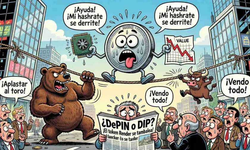 Render ($RENDER) se aferra a los $1,59 con volumen bajo y soporte en SMA-7
