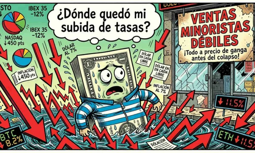 Dólar cae a mínimos de mayo por débiles ventas minoristas