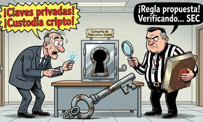 SEC busca ampliar la elegibilidad de custodios de criptoactivos para asesores de inversión