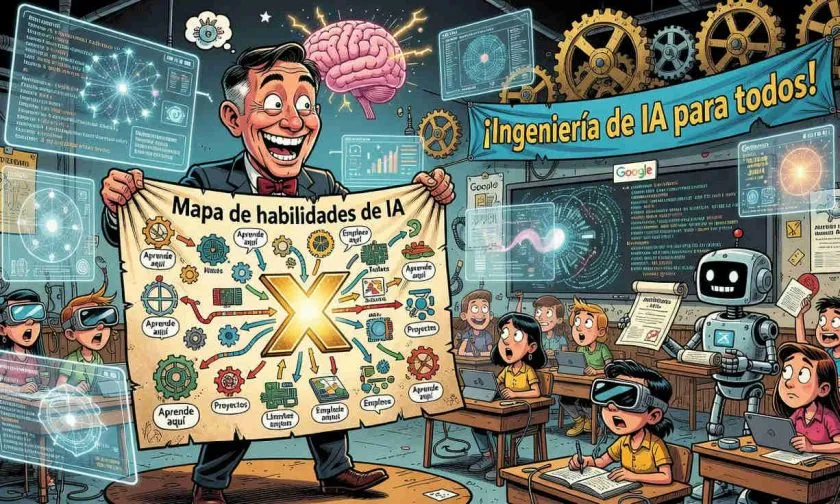 Andrew Ng revela el mapa de habilidades clave para la ingeniería de IA