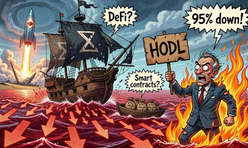 Ethereum Classic (ETC) se hunde un 95,8% desde su ATH: ¿Qué sigue para la criptomoneda?
