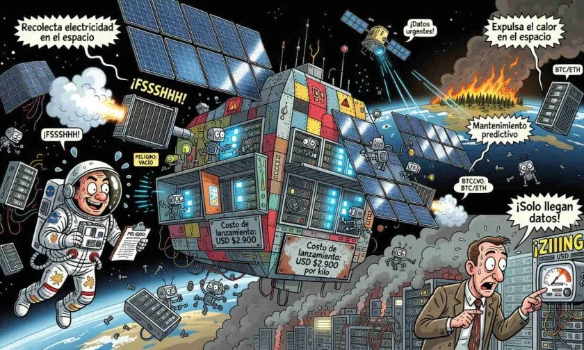 Centros de datos de IA en el espacio: la apuesta que busca superar la crisis energética terrestre