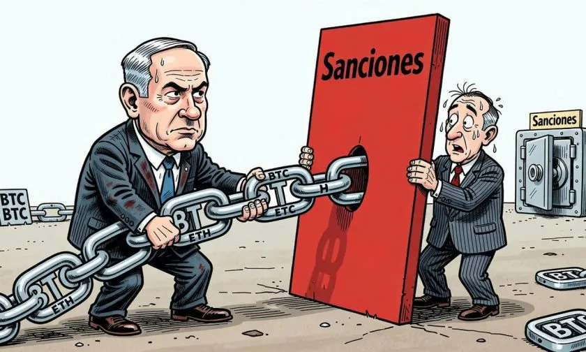 Netanyahu solicita estrategia con criptomonedas ante amenazas de sanciones