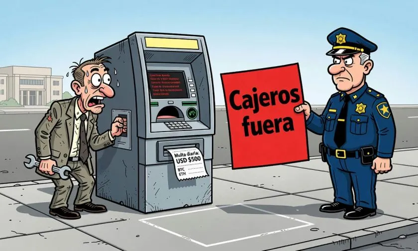 Albuquerque prohíbe los cajeros de criptomonedas y amenaza con multas diarias de USD $500