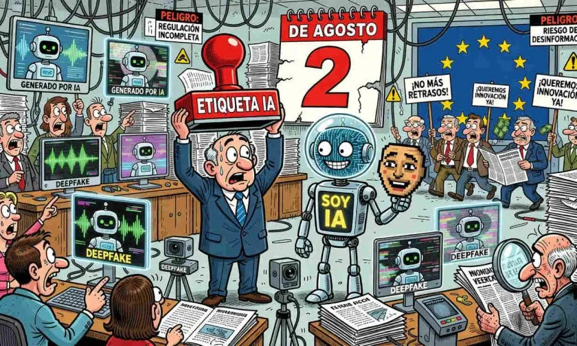 La UE obligará a identificar chatbots y contenido generado por IA a partir de agosto