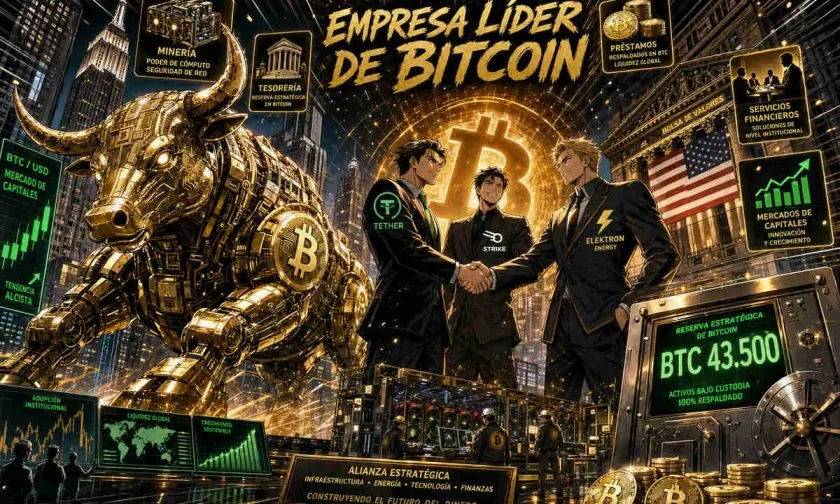 Tether impulsa plan para convertir a Twenty One Capital en gigante público de Bitcoin