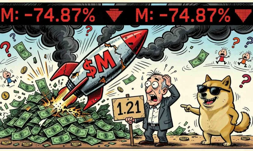 MemeCore ($M) se desploma un 75% desde su máximo histórico y enciende las alarmas del mercado