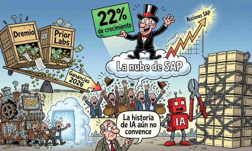 SAP calma los temores por la IA con un fuerte crecimiento en la nube, pero recorta su previsión de ganancias