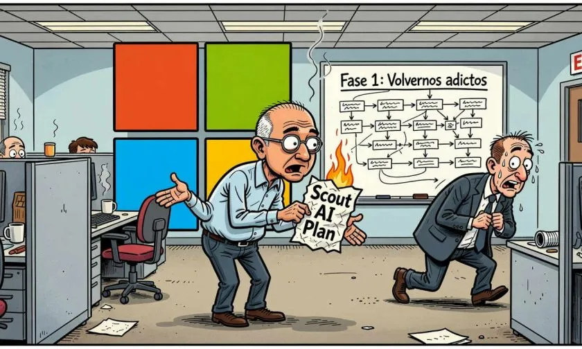 Microsoft quiere que su asistente de IA ‘Scout’ sea adictivo, según documento filtrado