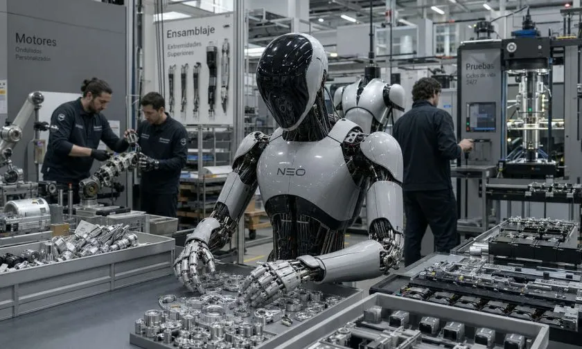 1X apuesta por fabricar robots humanoides de extremo a extremo para acelerar a Neo