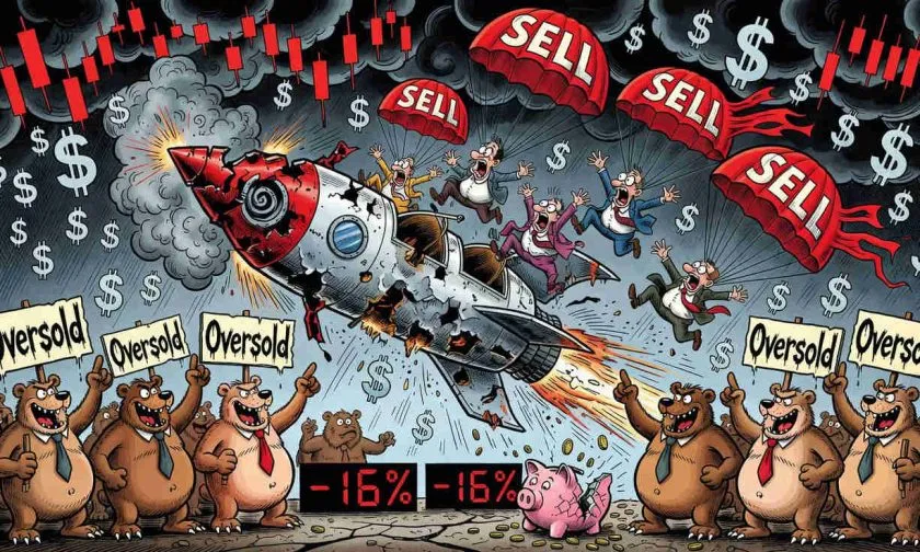 Sei se desploma un 16% en un día de pánico para las altcoins