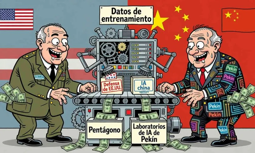 Empresas de datos de EE.UU. reciben USD $500 millones de laboratorios chinos de IA