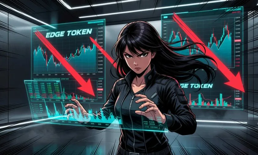 Análisis de $EDGE revela retroceso del 3.54% con volumen en mínimos
