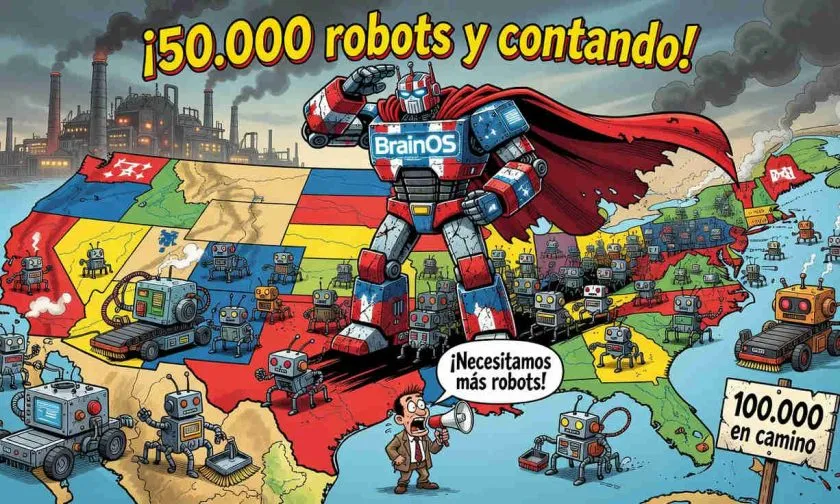 Brain Corp alcanza más de 50,000 robots autónomos tras un crecimiento del 68%
