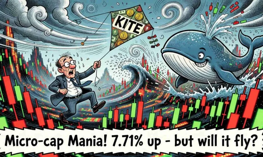KITE 12 de junio: el token se dispara un 7,71% pero la liquidez se evapora