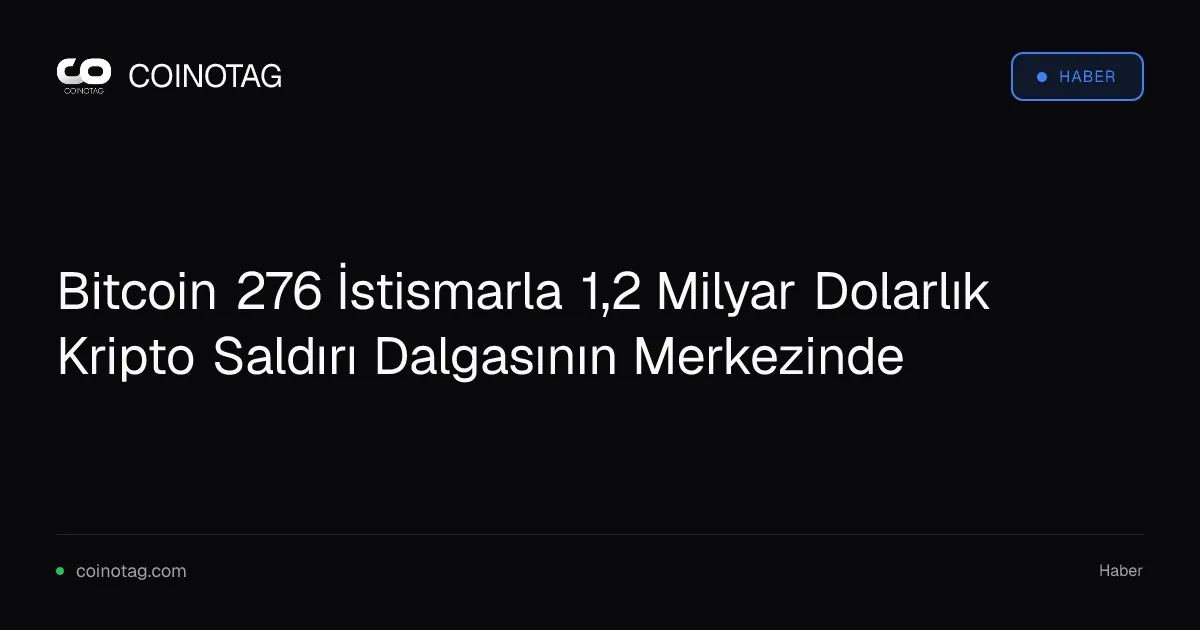 276 kripto saldırısı 2026'da 1,2 milyar dolarlık kayba yol açtı