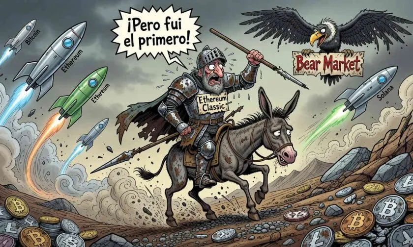 Ethereum Classic lucha por no extinguirse: rebote del 2,9% en un mercado que ignora al clásico